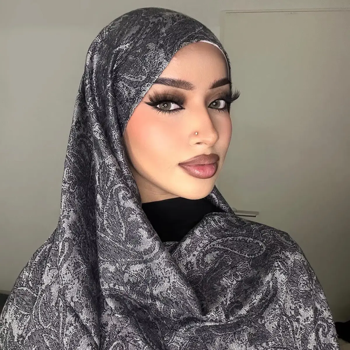 Luxury Brand Autumn Cashmere Shawl Women Wrap Warm Winter Scarf Design Printed Women Jacquard Scarf