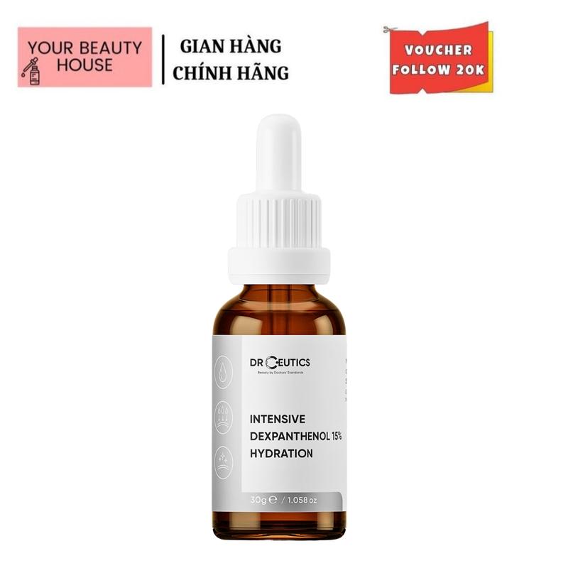 DrCeutics Serum B5 Dưỡng Ẩm Phục Hồi Da Treatment Intensive Dexpanthenol 15% Hydration 30g