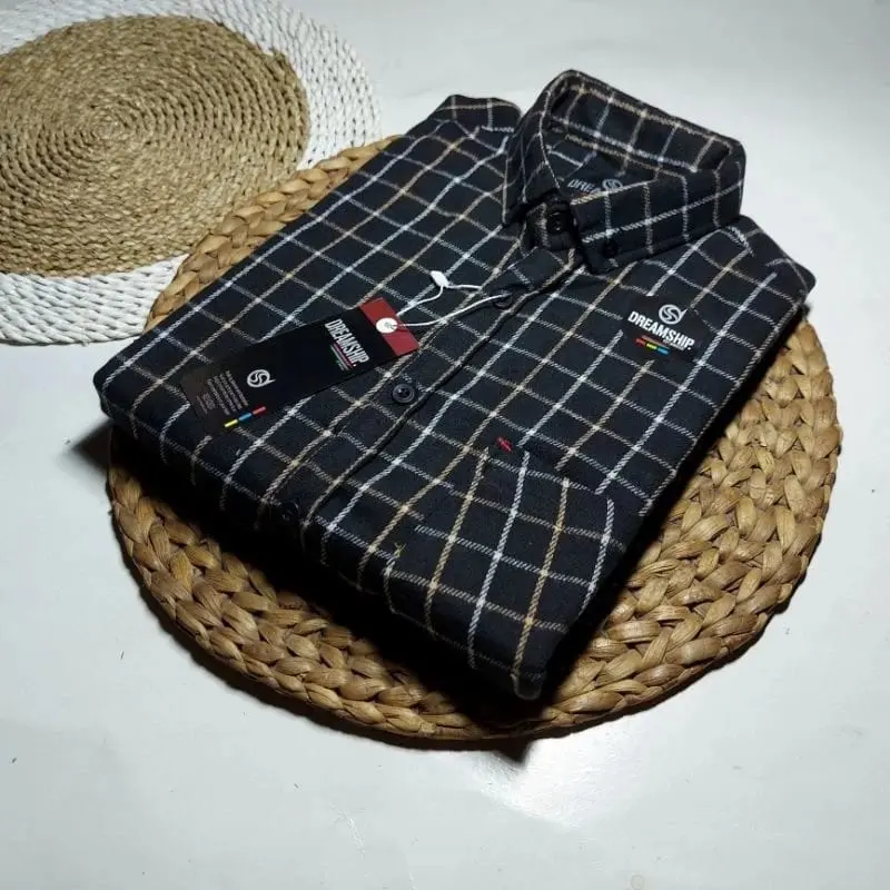 Kemeja Flanel Lengan Pendek Pria / Kemeja Cowo / Kemeja Cowok Dewasa / Kemeja Fanel / Kemeja Kotak / Kemeja Flanel Cowok / Kemeja Cowok Keren Baju Distro Standar 2