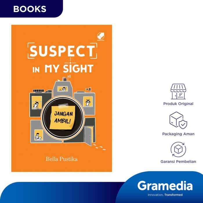 Gambar Gramedia Buku Novel Suspect in My Sight (Bella Pustika) dari Gramedia Kota Administrasi Jakarta Barat Tokopedia