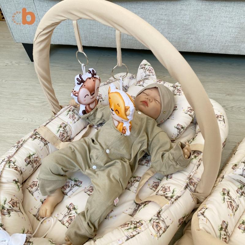 Cuan Baby - Kasur Bayi Playmate & Bedcover Bayi Set Motif JIho 3