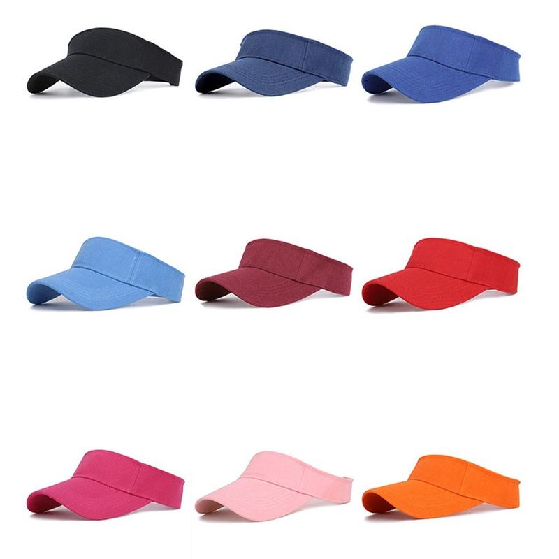 Product Introduction of Tennis Caps Unisex Men Women Summer Sun Hat Solid Color Breathable Sun Protection Outdoor Fishing Cycling Running Visor Caps 0