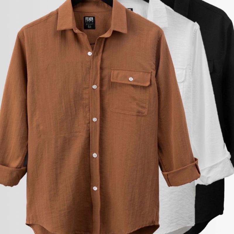 Áo sơ mi Big size Nam, đủ size từ 80kg -140kg Menswear Thun