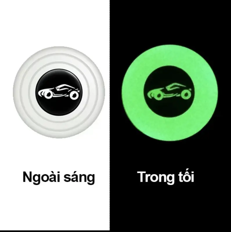 Nút cao su giảm lực giảm chấn bảo vệ cửa xe phát quang ban đêm tiện lợi, độc đáo 5