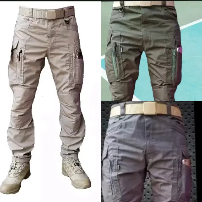 celana tactical cargo wtac panjang celana lapangan celana pdl celana pria celana gunung Low Waist Outdoor Cowok 3