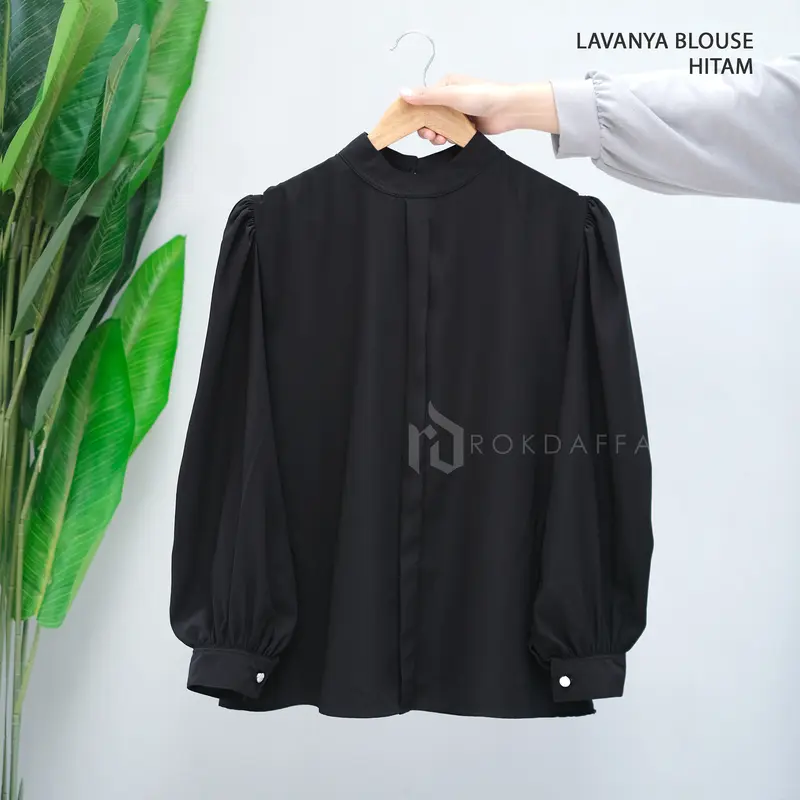 Lavanya Blouse Wanita Bahan Seamless Baju Kerja by Rokdaffa 3