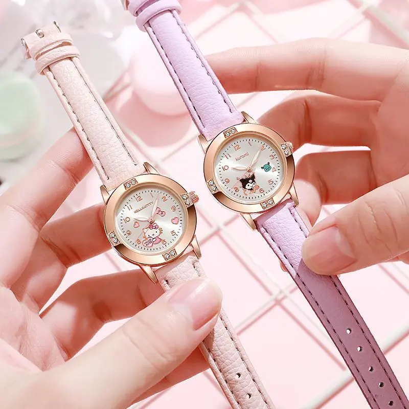 Đồng Hồ Điện Tử Hello Kitty Cinnamoroll, Dành Cho Bé Gái Và Trẻ Em Học Sinh Tiểu Học, Quà Sinh Nhật, Đánh Giá Tích Cực 6459