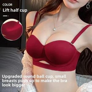 Áo Ngực Không Dây, Định Hình Lên, Chống Chảy Xệ, Loại Bỏ Mỡ Nách, Thu Thập Ngực Nhỏ Làm Cho Bạn Trông To Hơn, Thiết Kế Vô Hình