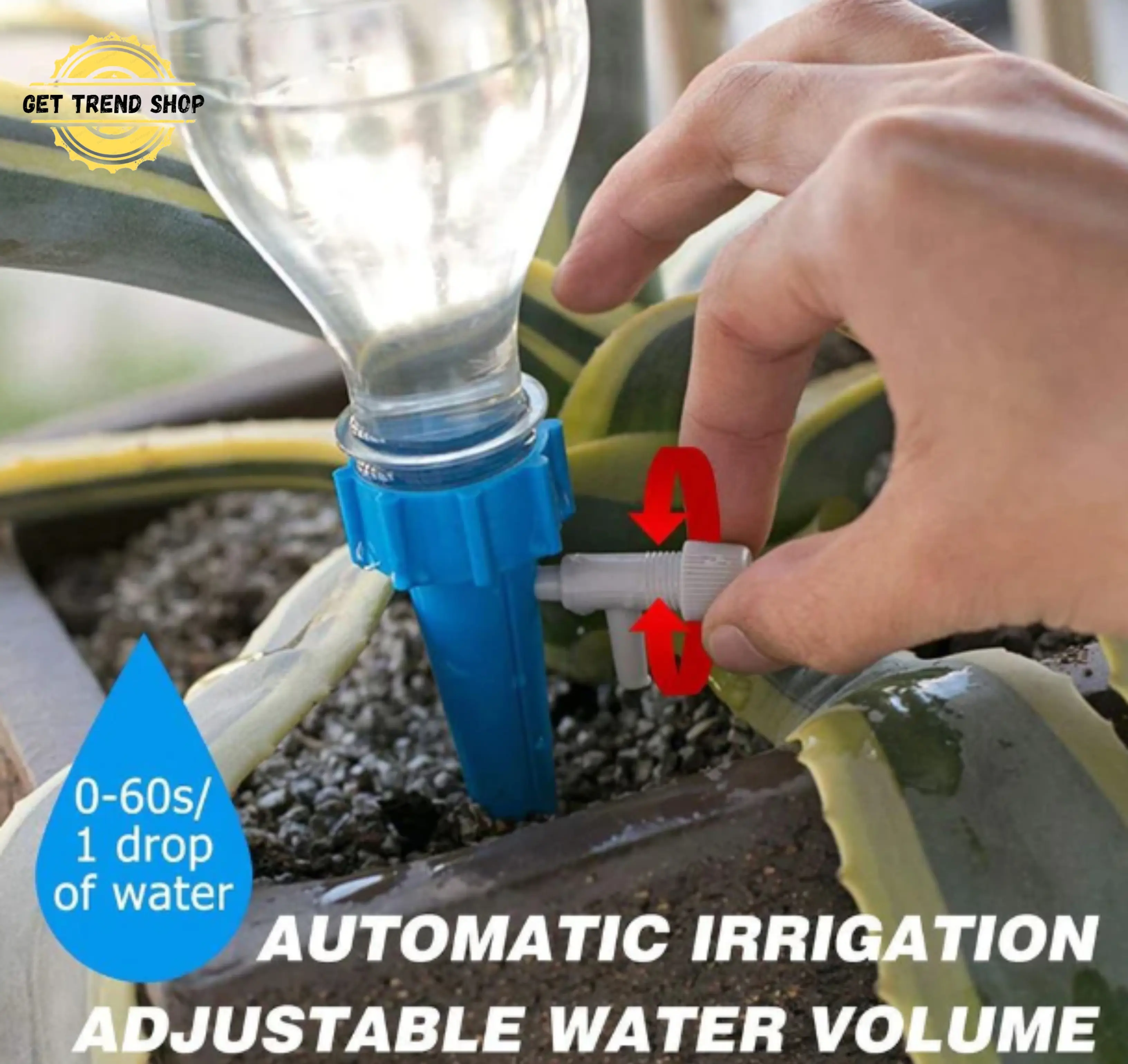 Get Trend Adjustable Plant Water Dropper Automatic Drip Water Spikes ...