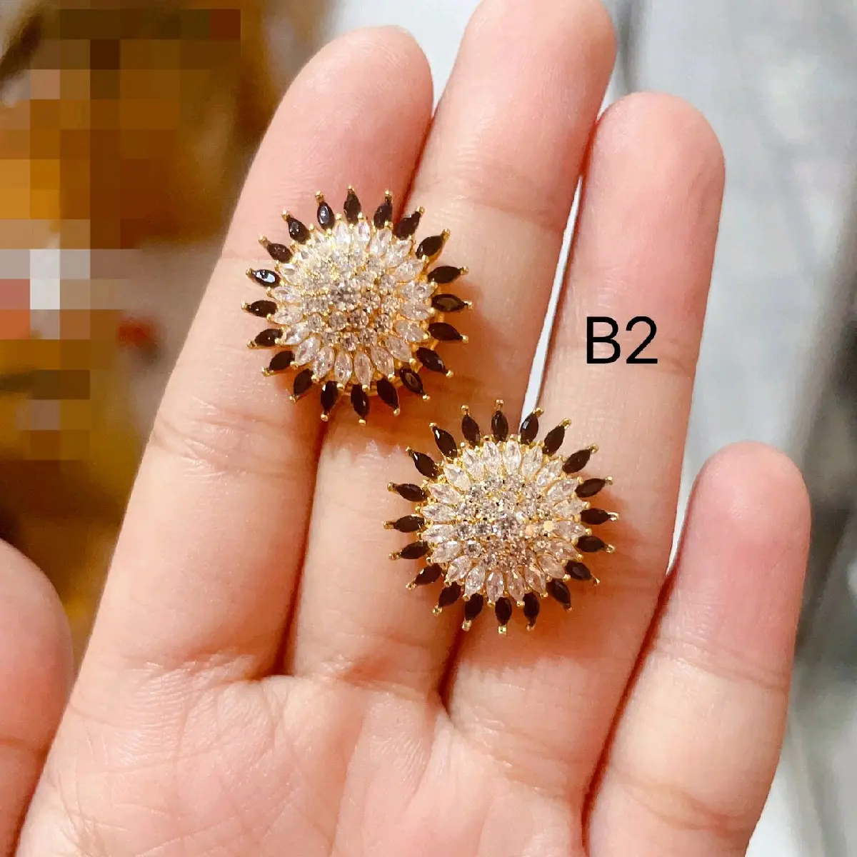 Anting cantik lapis emas B2 awet terlaris