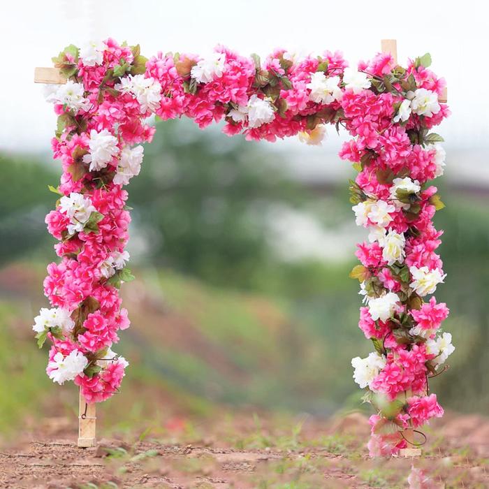Promo Bunga Rambat Juntai Garlan Cherry Blossom - Bunga Cherry Blossom ...