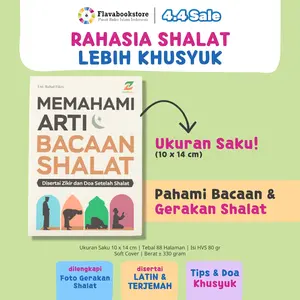 (BUKU SAKU) Buku Memahami Arti Bacaan Shalat - Ziyadbooks