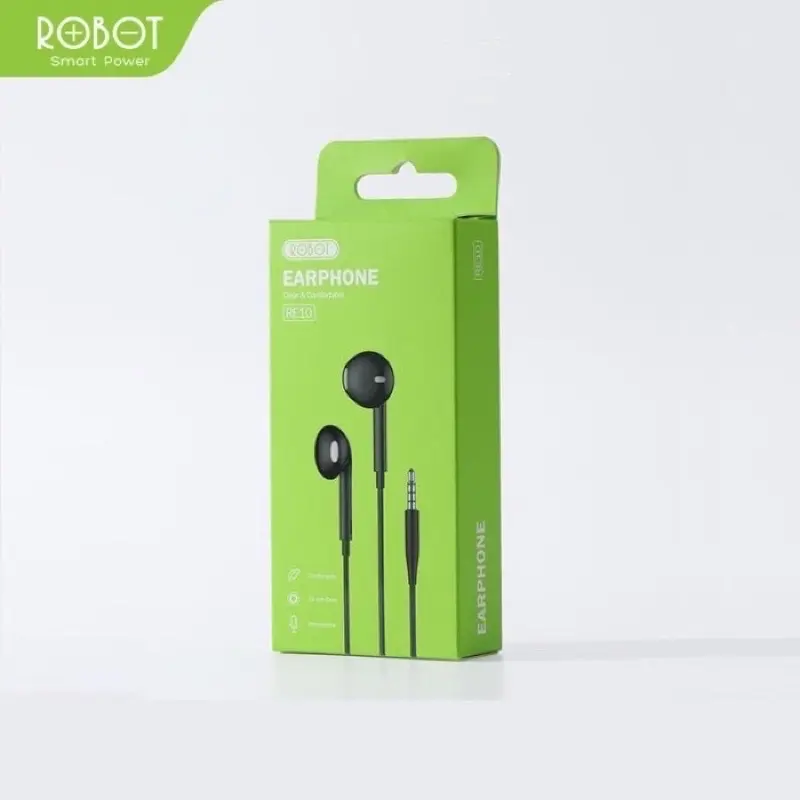 Robot Headset RE10 Wired Earphone High Sound Quality Garansi Original Resmi 8