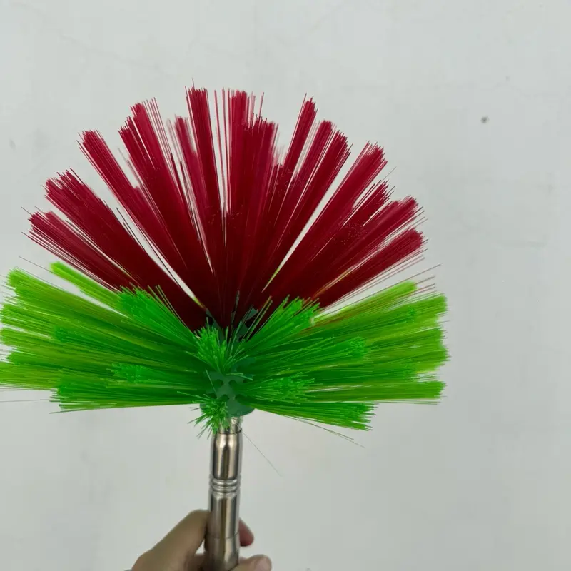 Sào rút innox kèm chổi quét trần nhà (tặng kèm đầu móc treo) cây inox gấp gọn 6