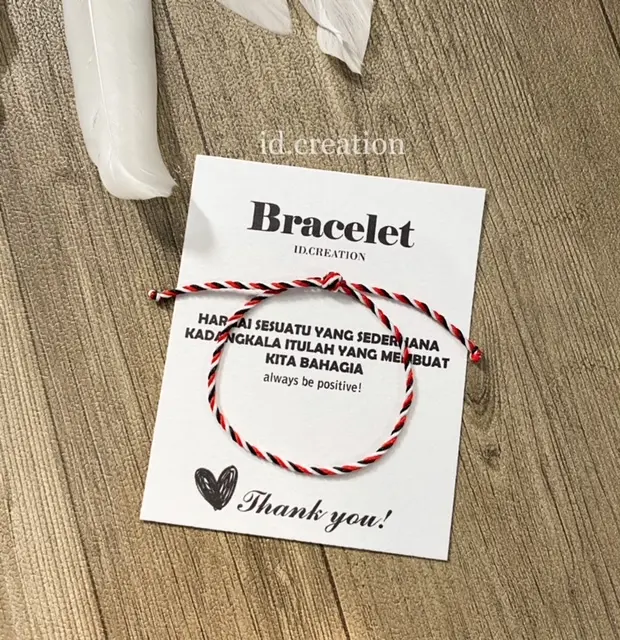 Gelang Tridatu Polos Gelang Tali Ulir Murah Bracelets Benang Bali 3