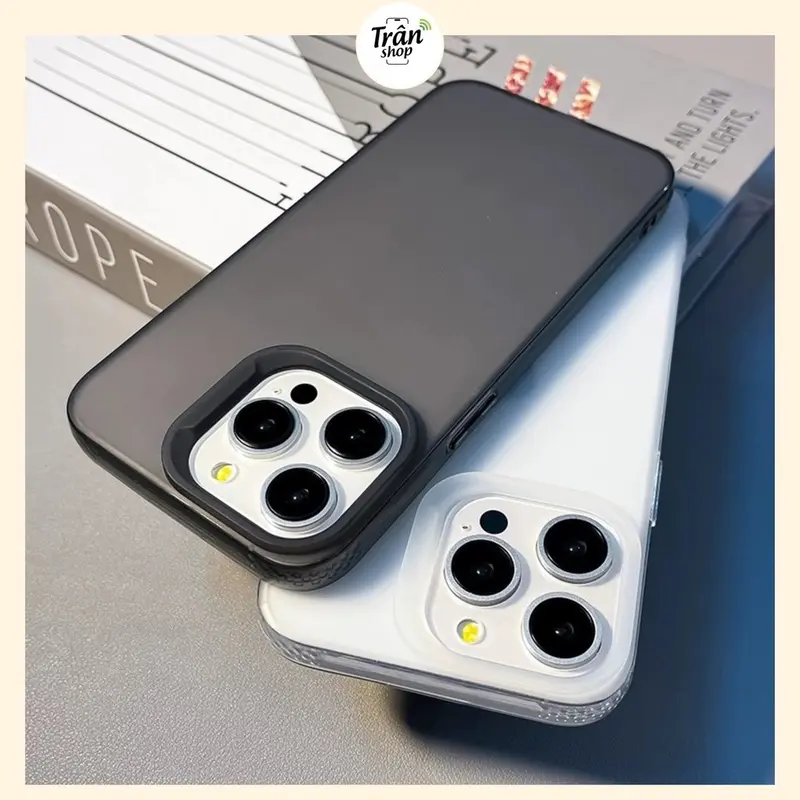 ( COMBO 3 ) ỐP Nhám Dành Cho lphone Chất Liệu Viền Dẻo Chống Ố Bảo Vệ Điện Thoại Không Bị Trầy Xước Phụ Kiện Kem 7