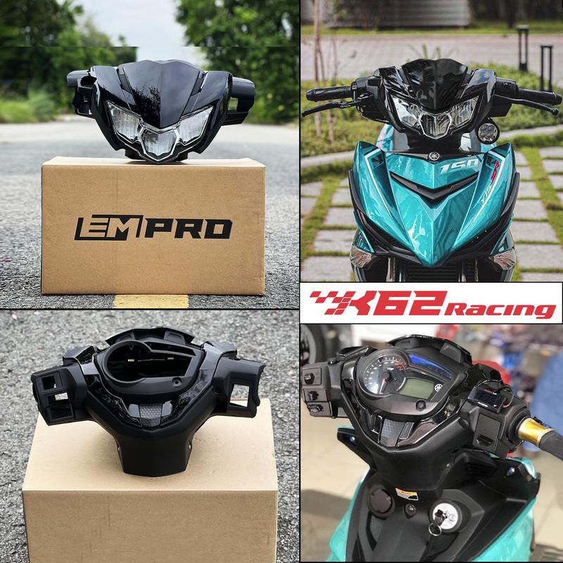 Bộ đầu đèn exciter 150 2019 lắp ex150 2015-2018 hàng EMPRO