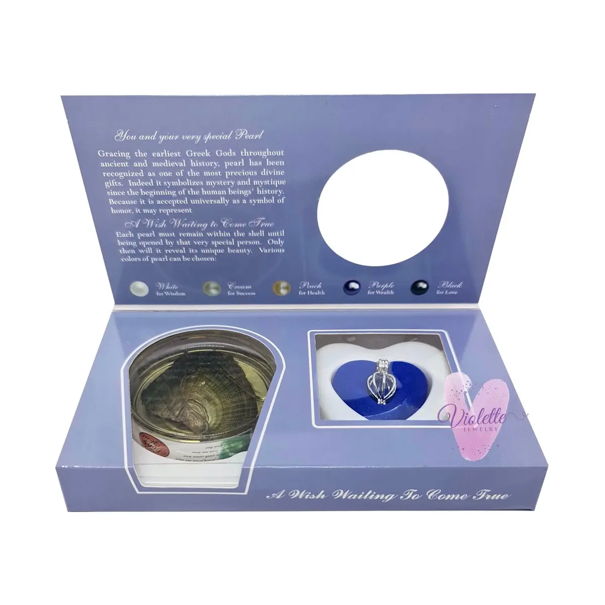 READY STOCK Asli 100% Kalung Mutiara Kerang Viral Hadiah Unik Wish Pearl Necklace