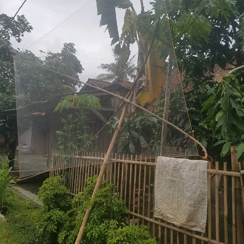 jaring anco ikan udang wader lubang 3/8 inchi 2