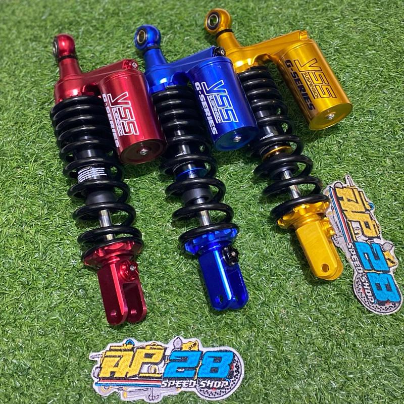 G SPORT - 310mm 330mm Shock Tabung Beat Vario Scoopy Genio Spacy Mio J GT Fino Xeon Soul GT115 Soul GT125 SOUL Fazzio Stylo 160 Lexi Xride Shockbreaker COPY YSS 2