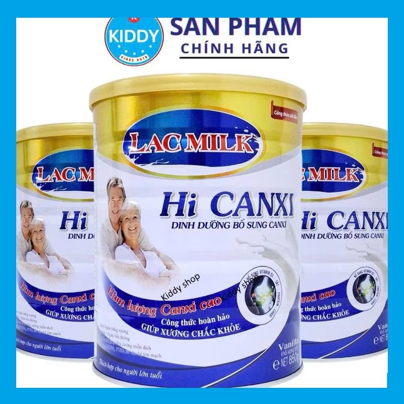Sữa Lacmilk Hi Canxi 900g ngừa loãng xương dành cho người già