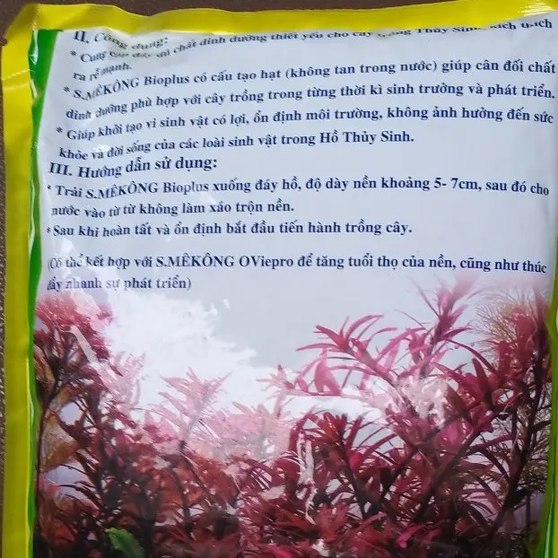 Gói 2kg Nền SMeKong cho hồ thủy sinh kèm hạt giống cây thủy sinh 1