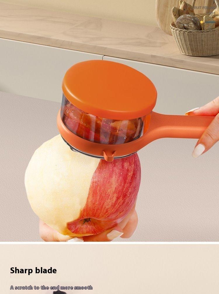 Product Introduction of Multifunctional Paring Knife Storage Type Household Kitchen Dedicated Fruit Potato Peeling Artifact Fruit Peeler Utensils 9