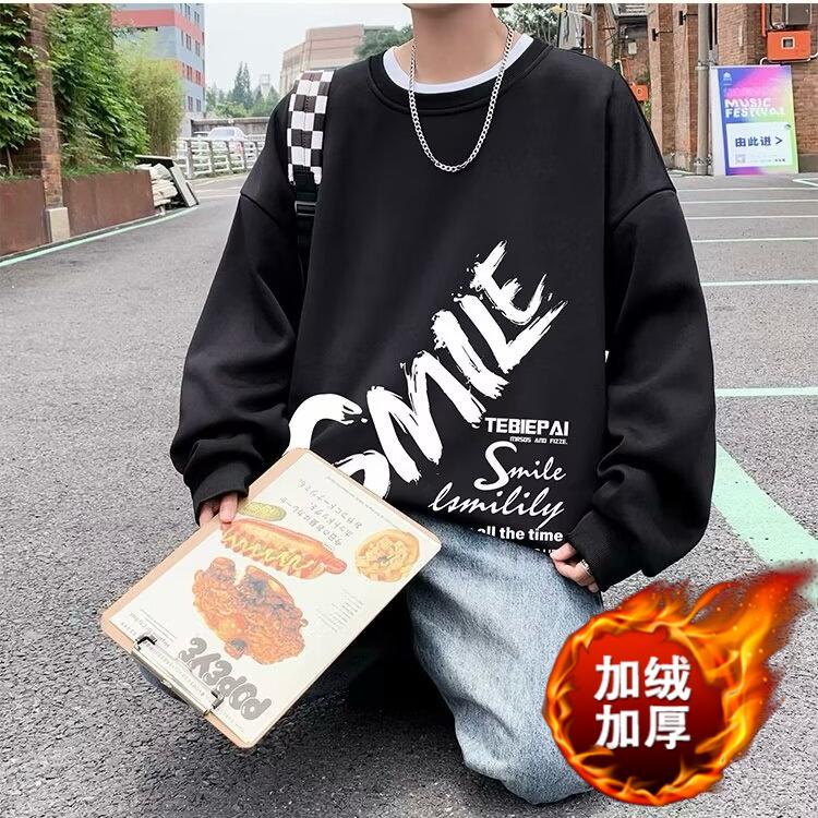 Product Introduction of Áo Khoác Hoodie, Thương Hiệu Thời Trang Mỹ Dành Cho Nam Giới, Mùa Thu Và Mùa Đông, Hàng Mới Về, Áo Cardigan Có Khóa Kéo, Phong Cách Hồng Kông, Dáng Rộng Vừa Vặn, Ngoại Cỡ, Làm Bằng Nhung Menswear 3