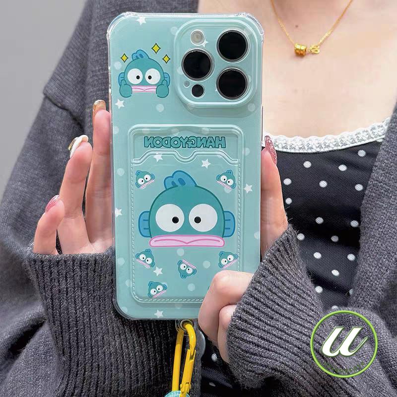 Ốp Lưng Cho IPhone XS Max 12 13 11 15 16 14 Pro Max 7 8 6 6s 16 15 14 Plus X XR SE 2022 Thẻ Khe Cắm Ví Quái Vật Nước Nhỏ 1