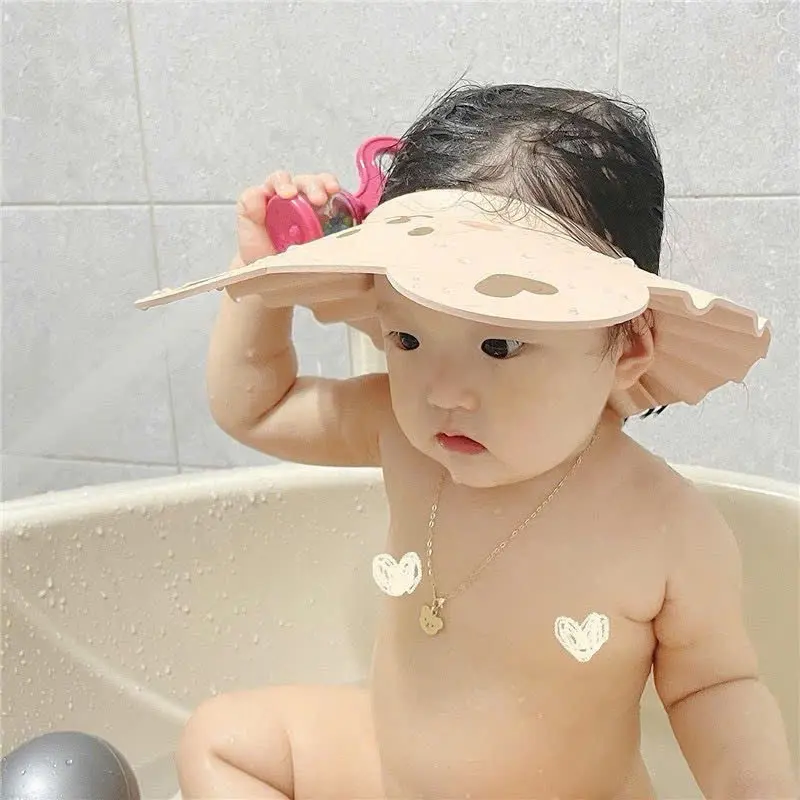 Mũ tắm cho bé, tránh nước vào tai hay vào mắt con các mẹ nhé khan 1
