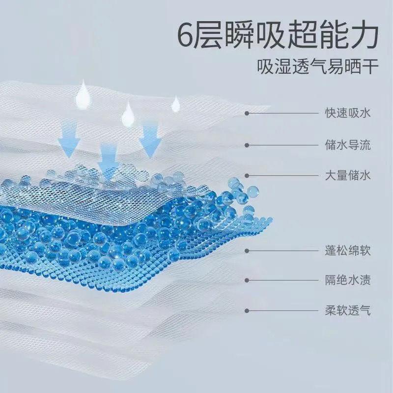 Khăn Trẻ Em Mới Bông Tinh Khiết Gạc Sáu Lớp Mật Độ Cao Trẻ Sơ Sinh Trẻ Em Sữa Rửa Mặt Vải Khăn Nước Bọt 5