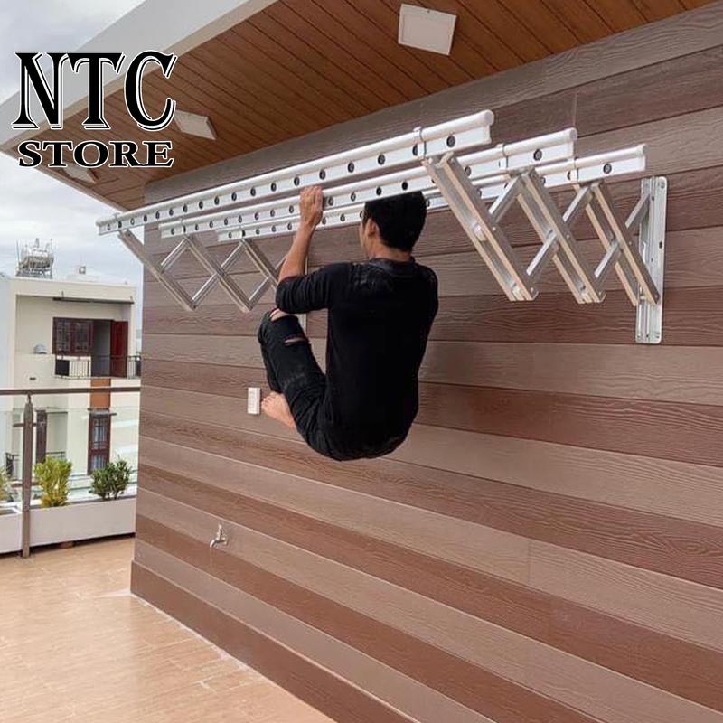 Giàn phơi thông minh Hòa Phát chắc chắn, bền đẹp, tiện lợi, tải trọng từ 35kg đến 80kg, bảo hành lên đến 36 tháng