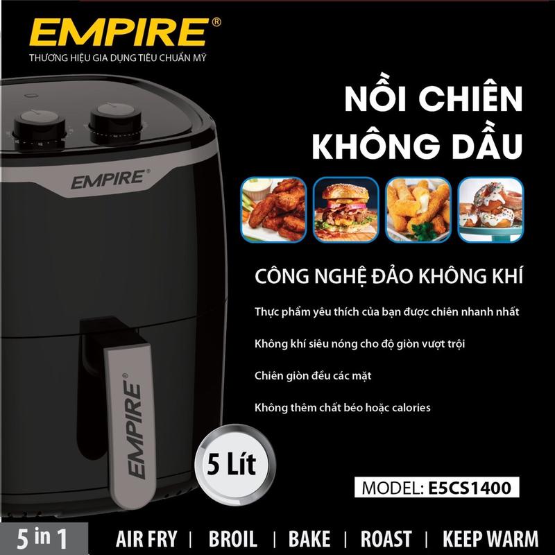 Nồi chiên không dầu 5L-taphoadino 2