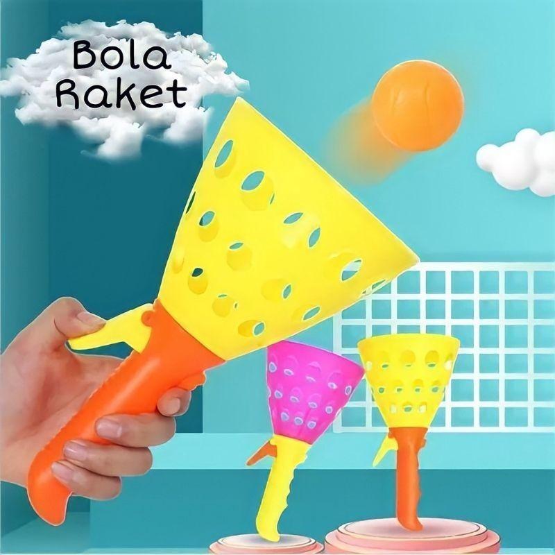 MAINAN ANAK LEMPAR TANGKAP BOLA YG6 BOLA RAKET BALL FUN GAME /family game /mainan anak /mainan murah/BALL FUN GAME THROW DAN CATCH 1