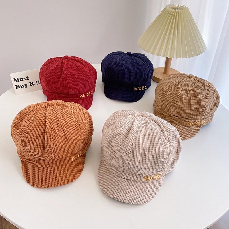 Topi Anak Laki Laki Perempuan  Model Nice :) Polos bahan lembut 2