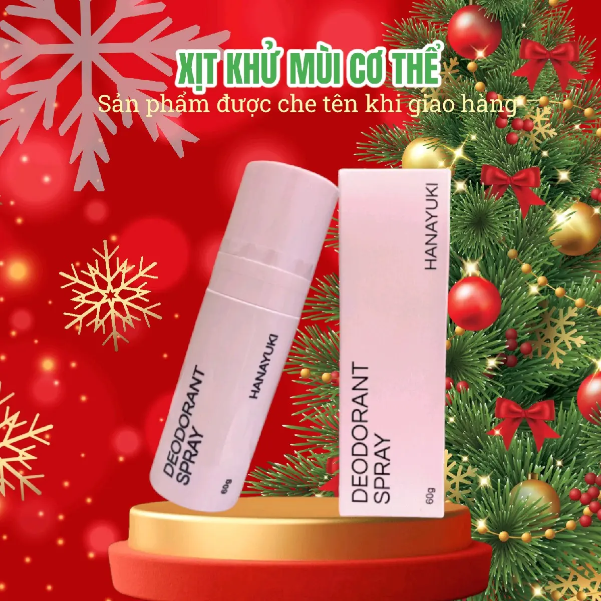 Xịt Khử Mùi Cơ Thể DEODORANT SPRAY Khử Mùi Hôi