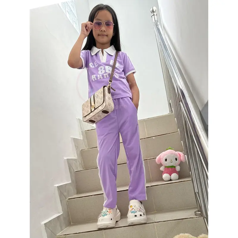 SETELAN ANAK PEREMPUAN 3-10 TAHUN - SETCEL ANAK CEWEK - SET 038 4