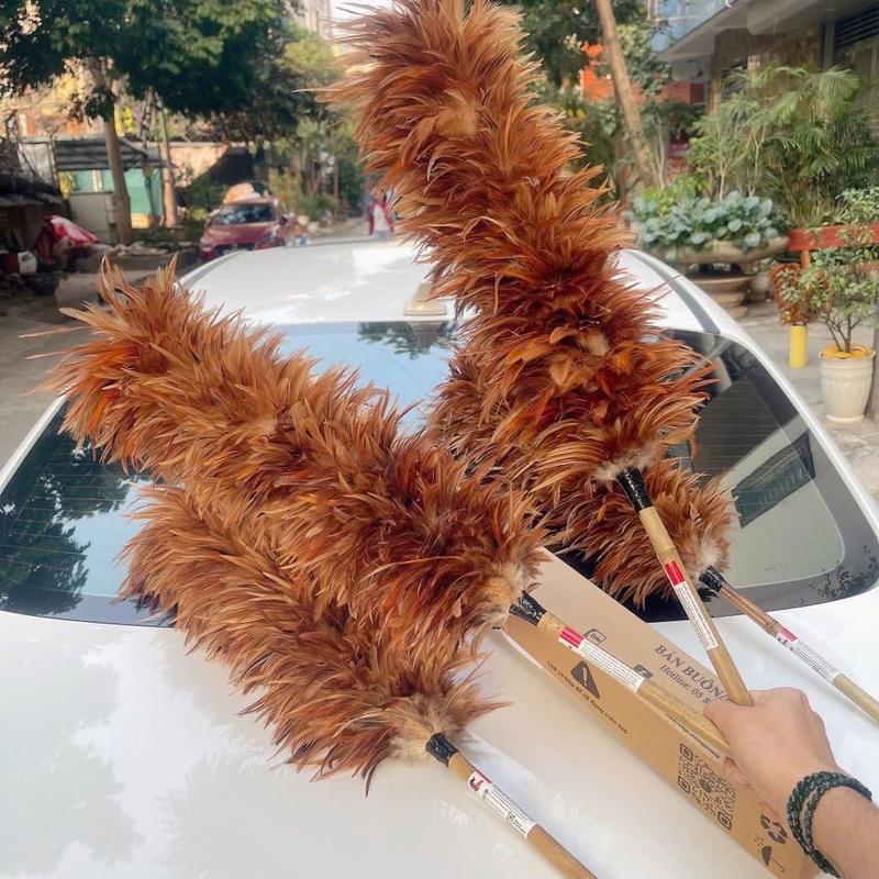 Chổi LOGA LGXK05R xuất khẩu chuyên phủi bụi ô tô, phòng khách, đồ phong thuỷ “Best Saler ô tô” 3