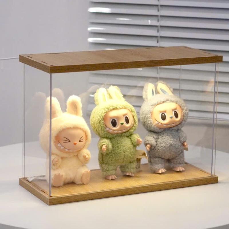 Hộp đựng mô hình 21 (Có Đèn) đồ chơi búp bê gấu bông KT 313x125x225mm Lắp Ráp Nhà Búp Bê Toy