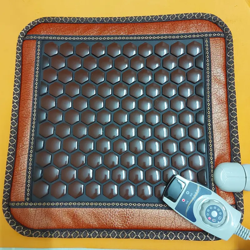 Thảm đá nóng hồng ngoại giảm đau lưng 45x45cm 0