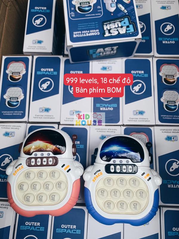 Mới nhất Đồ chơi popit điện tử 999 200 level có 18 10 6 4 chế độ chơi Máy game pop it điện tử bóp tay giảm căng thẳng
