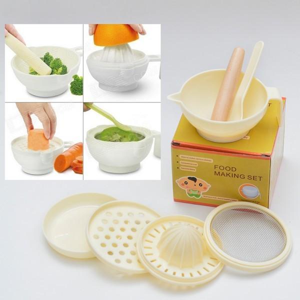 Gambar LKC336 Baby Food Making Set 5in1 Maker Bayi dari Halomoms Kota Administrasi Jakarta Barat Tokopedia