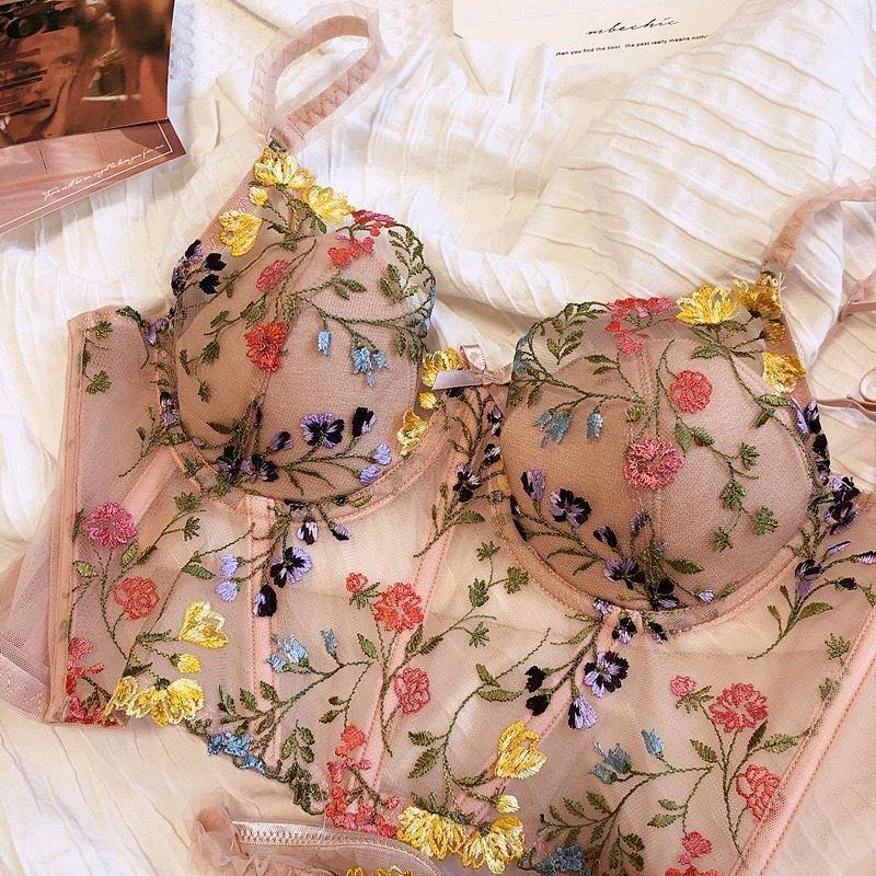 TOP FLOWER BUSTIER Santai Crop 8