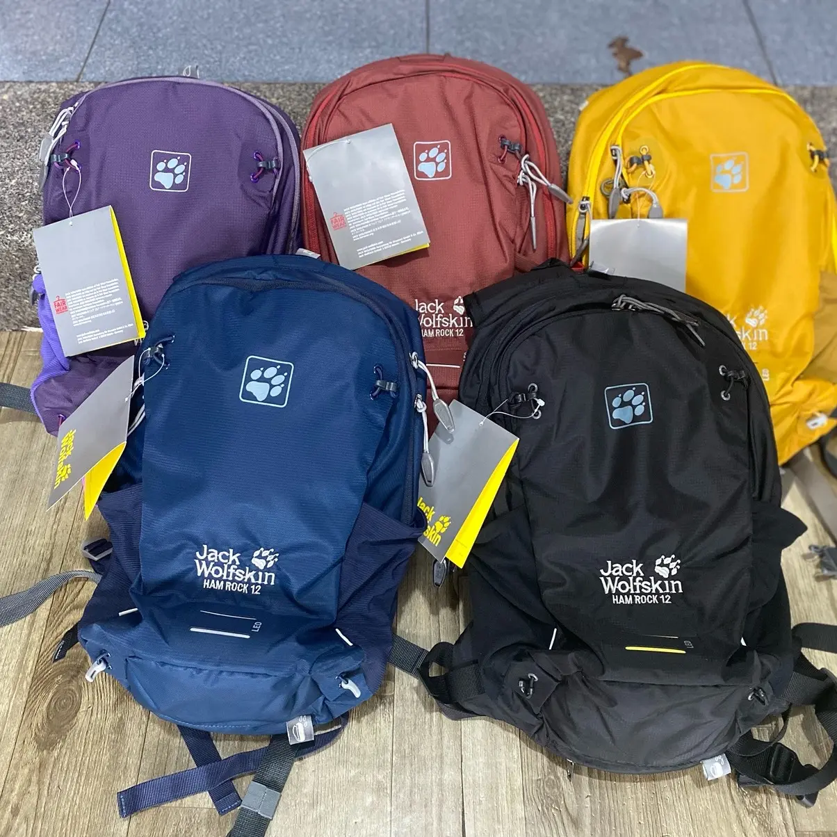 Balo du lịch, leo núi Jack Wolfskin Ham Rock 12