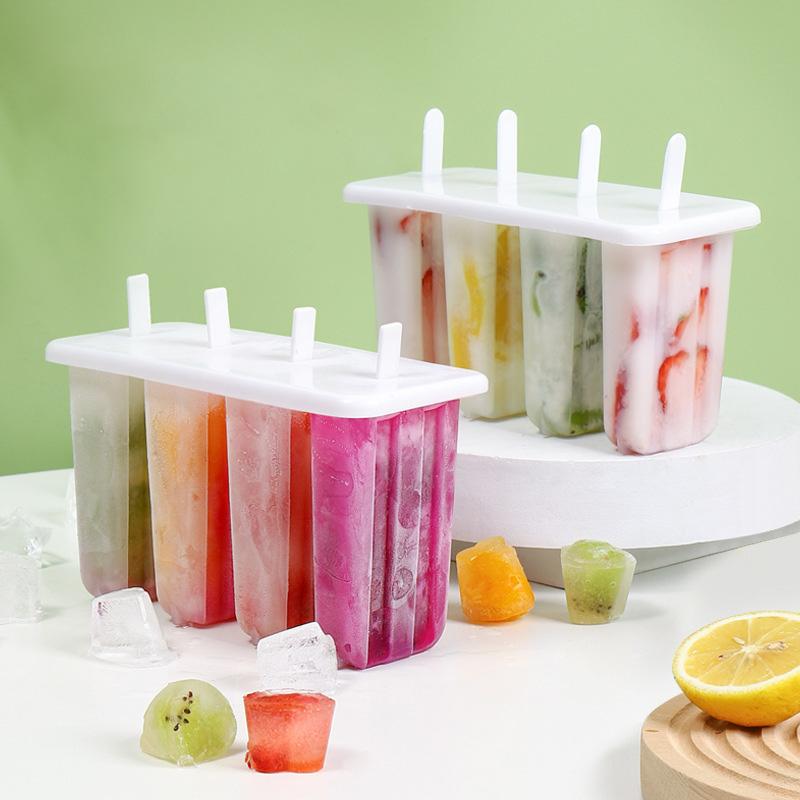  Khuôn làm kem que làm đá 4 ngăn My Home dung tích lớn tiện lợi DN280 