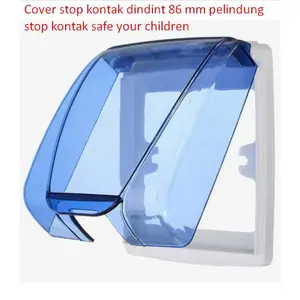Cover stop kontak dinding 86 mm pelindung stop kontak safe your children