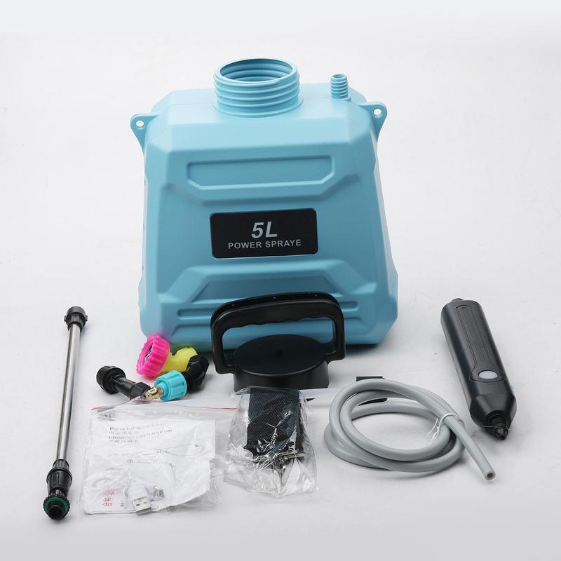 Portable Electric Sprayer, USB Rechargeable Sprayer with Adjustable Nozzle, Garden Watering Tool, Water Sprayer for Garden, Home, Farm 6