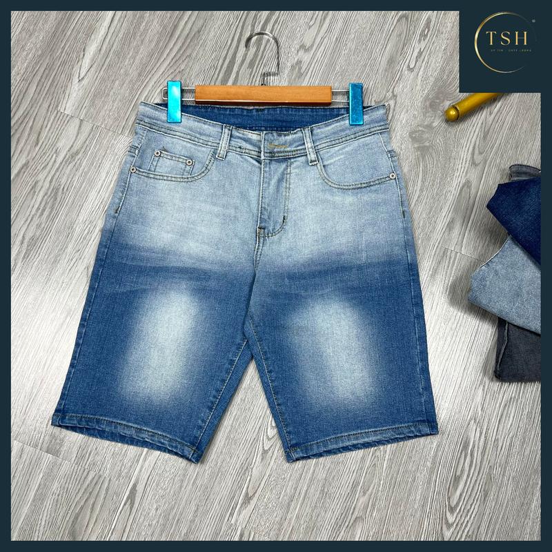 [ TSH ] - Mã Số 154 Quần short jean nam cao cấp chất liệu jean bò co giãn nhẹ như hình chuẩn from dáng đủ size có nhiều mẫu mới dành cho nam ( HÌNH THẬT TỰ CHỤP) Menswear Pants