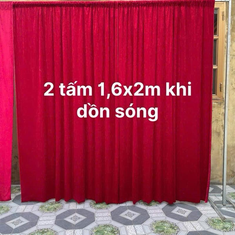 Rèm nhung đỏ - Sản phẩm sang trọng và hiện đại - TikTok Shop Vietnam