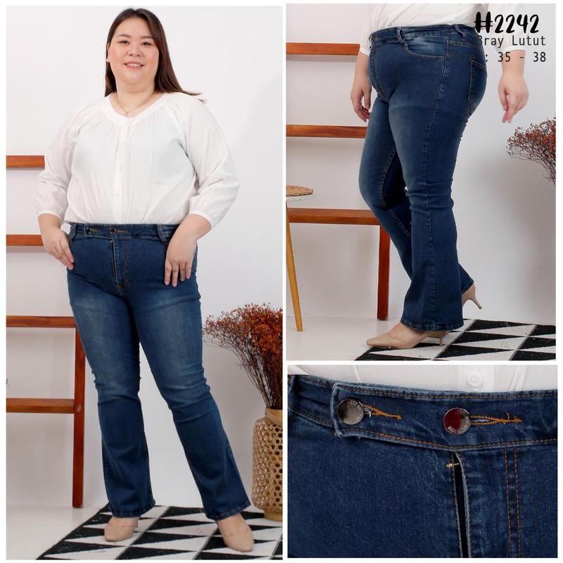 Product Introduction of SNAB - Celana jeans cutbray kancing 2 jumbo 8